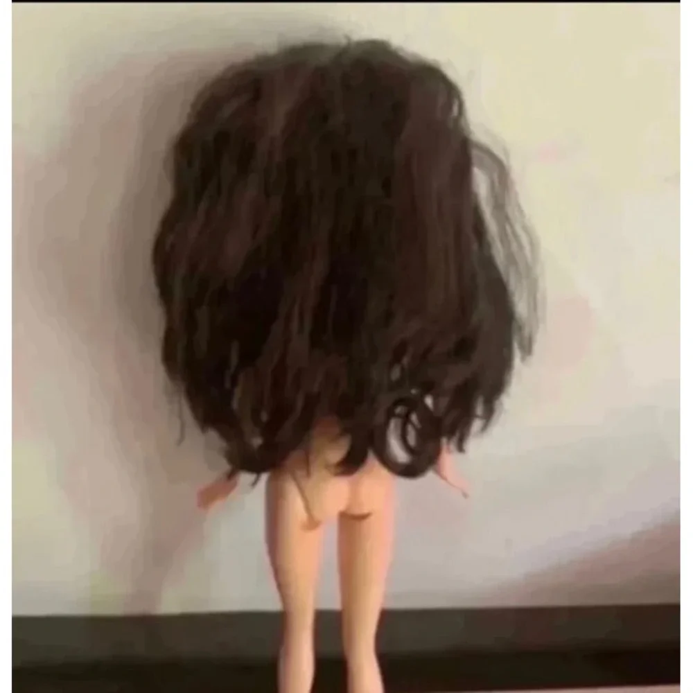 Mattel My Scene Barbie‎ Doll NOLEE Black Hair, Purple Eyes Nude